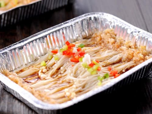 兴山锡纸烤金针菇